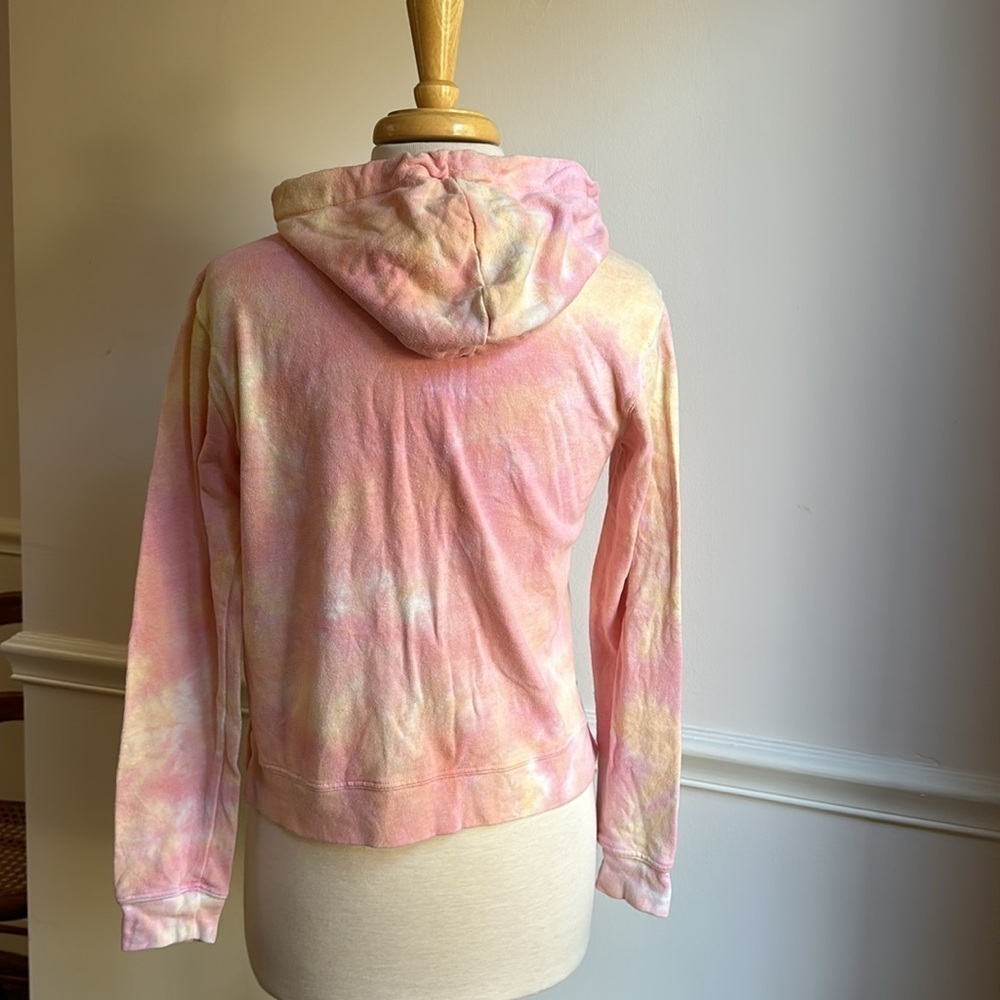 Splendid Pink Peach Tie Dye Hoodie Size XS EUC - Picture 5 of 7
